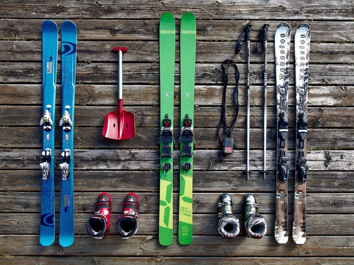 How to fit skis?